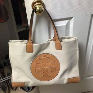 ella canvas tote tory burch